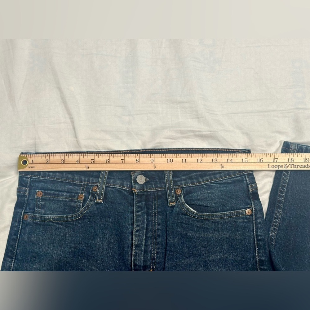 Levi's Dark Blue 510™ SKINNY FIT MEN'S JEANS - Picture 12 of 12